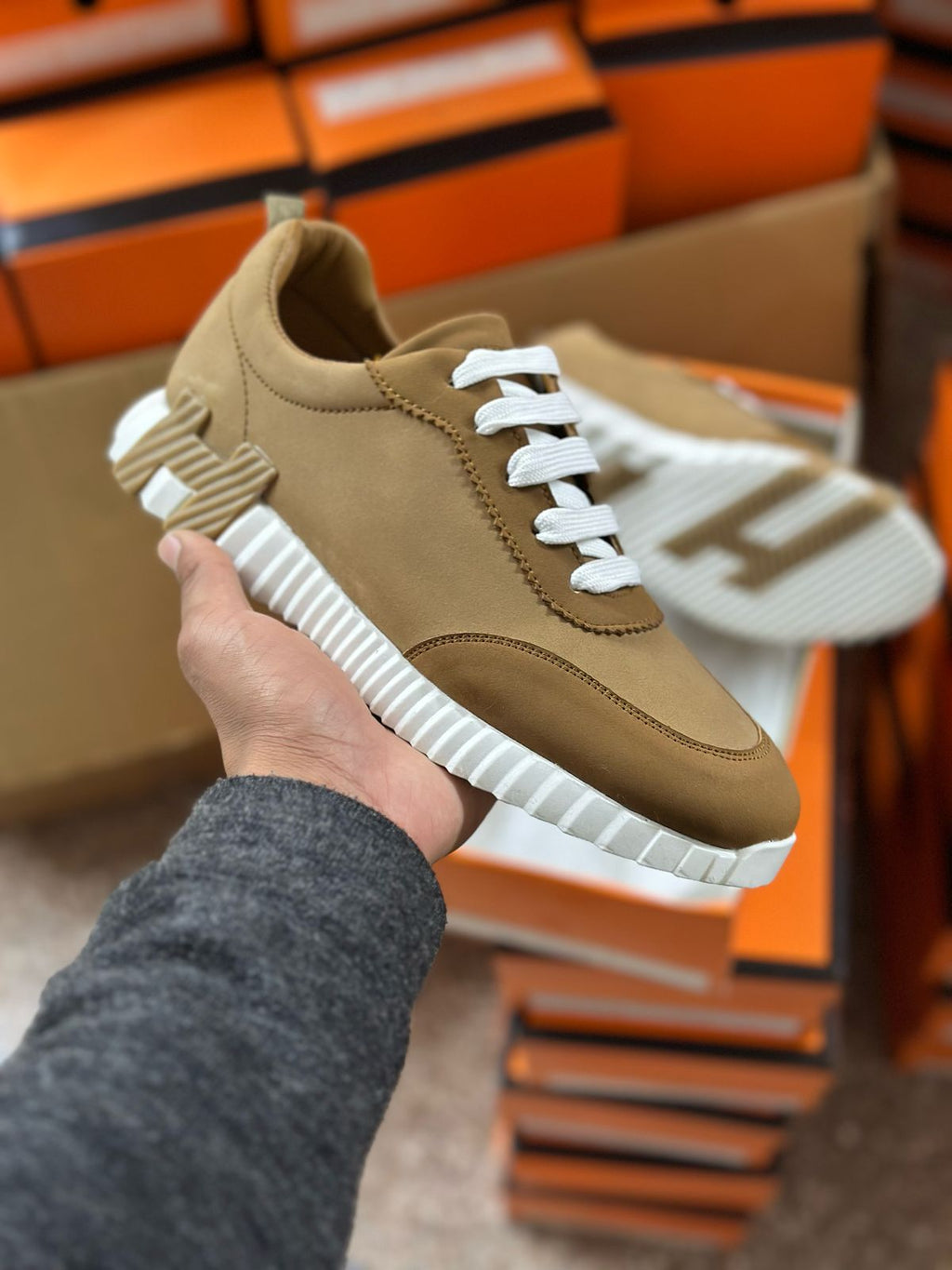 Hermes Bouncing Sneakers