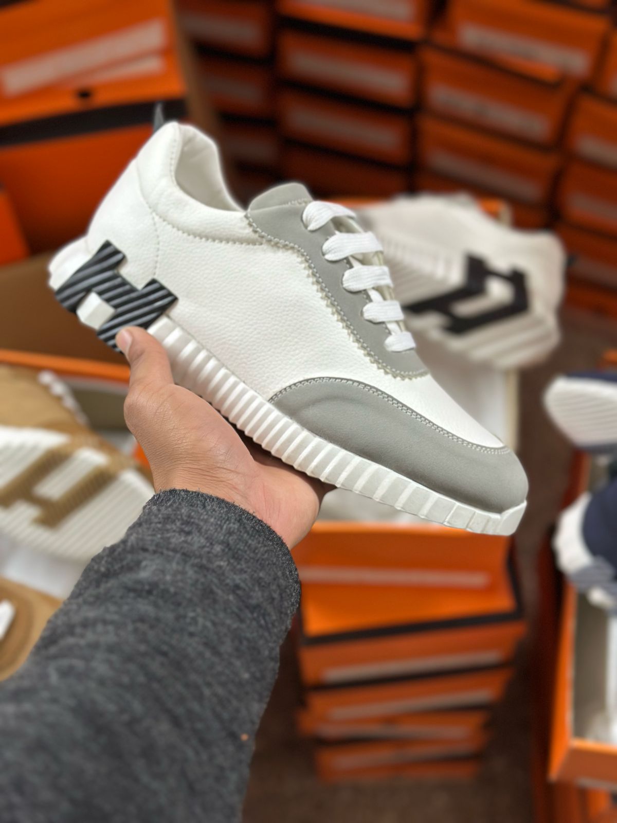 Hermes Bouncing Sneakers